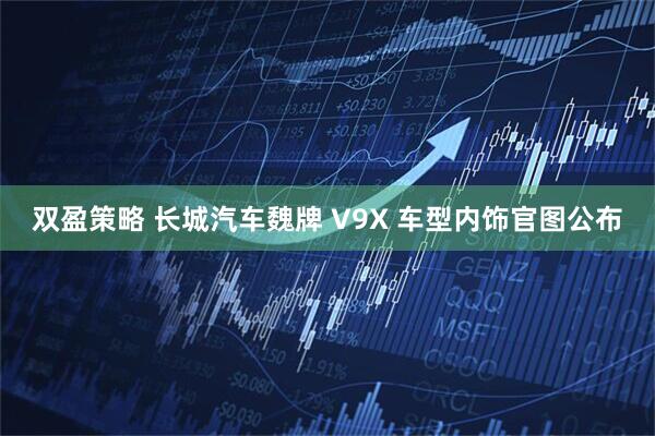 双盈策略 长城汽车魏牌 V9X 车型内饰官图公布
