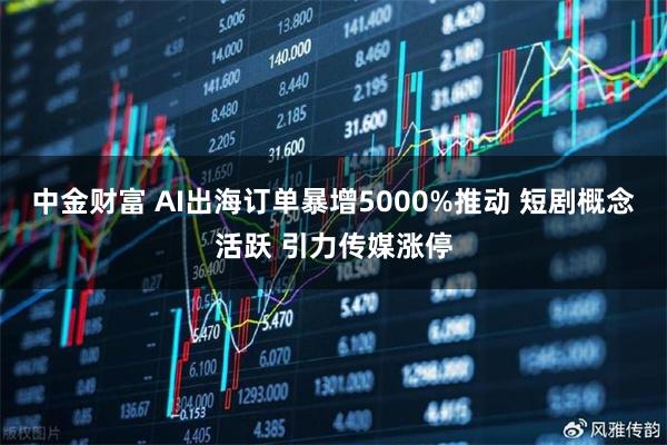 中金财富 AI出海订单暴增5000%推动 短剧概念活跃 引力传媒涨停